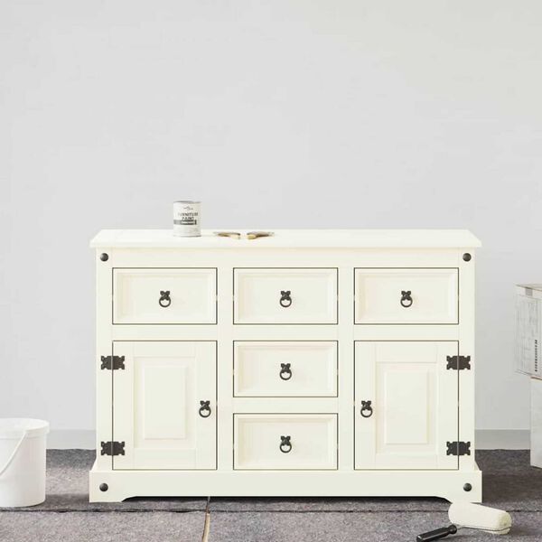 vidaXL Mööblivärv Valge 10 x 10 x 12,2 cm Seinaprindid