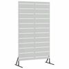 vidaXL Privaatsust&otilde;ke 100 x 50 x 180 cm Tsingitud teras H&otilde;bedane