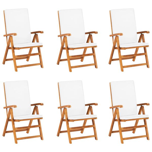 vidaXL 7-osaline aia s&ouml;&ouml;gitoakomplekt, tiikpuu