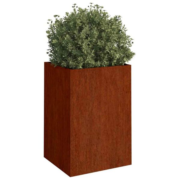 vidaXL taimekast, 42x38x75 cm, Corten teras