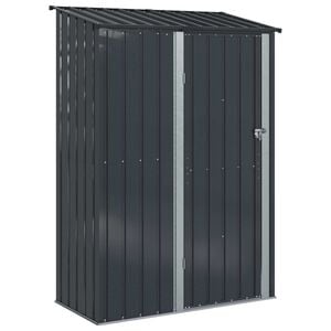 vidaXL Aiakujud Antratsiit 140,5 x 74 x 200 cm Metall