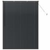 vidaXL Venetsi Rulood Must 175 x 130 cm Alumiinium
