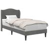 vidaXL Voodi raam peaga Tumehall 90 x 200 cm Samet