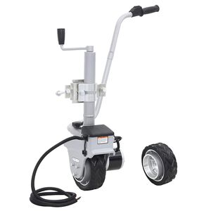 vidaXL alumiiniumist mootoriga tugiratas karavanile, 12 V 350 W