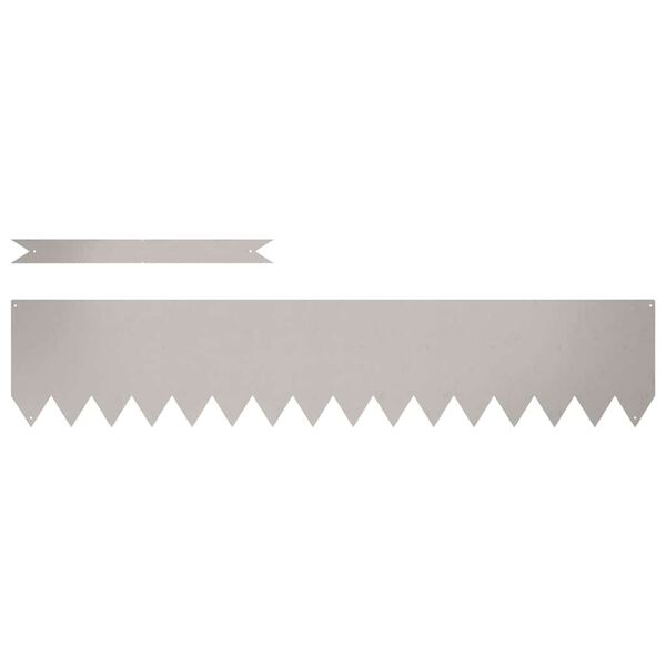 vidaXL Murupiire 10 pcs Pruun 100 x 0.05 x 20 cm terase t&uuml;&uuml;p