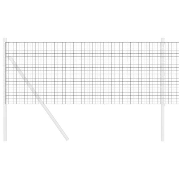 vidaXL Keevitatud Traadi Aed Hall 0.5 x 100 m Teras