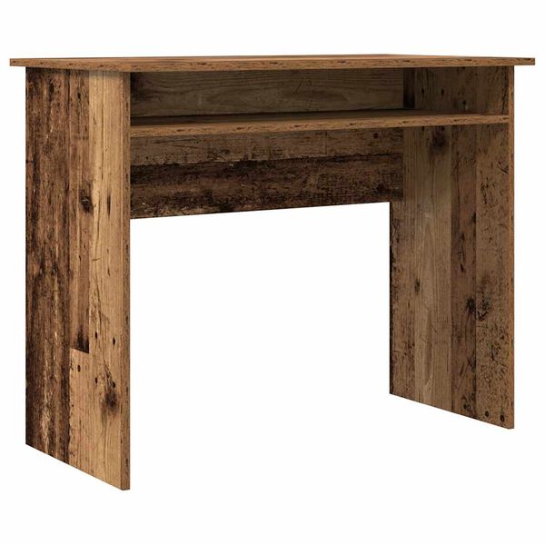 vidaXL kirjutuslaud Old Wood 90x50x74 cm Engineered Wood