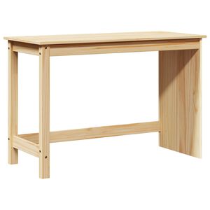 vidaXL Laud Pruun 112 x 50 x 75 cm Kindel m&auml;nnipuidust