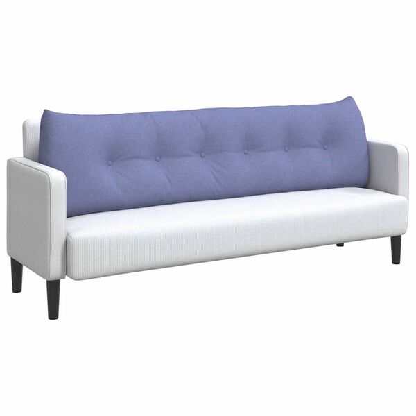 vidaXL Seljatugi padi Jeans sinine 180 x 24 x 50 cm kangas