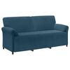 vidaXL 3-kohaline diivan Sinine 198 x 83 x 95 cm Samet