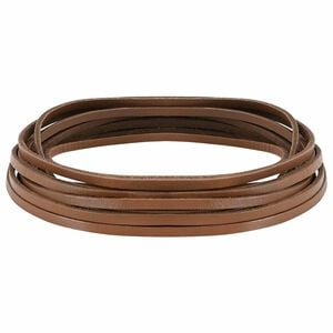 vidaXL Nahk Rihm 1 Pruun 1000 x 0,4 cm Nahk