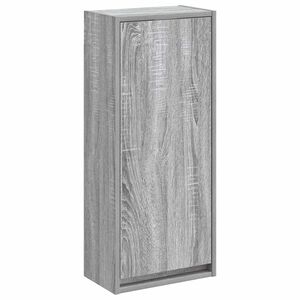 vidaXL Seinale paigaldatav valamu ja kapp Hall Sonoma 35 x 20 x 81 cm