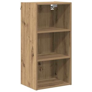vidaXL Seinakapp ladustamisega K&auml;sit&ouml;&ouml;puu 40 x 29,5 x 80 cm Tehispuit