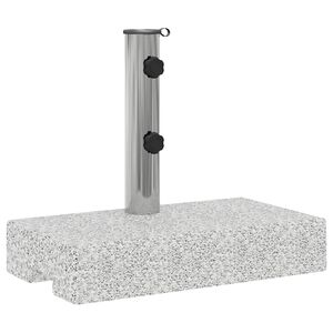 vidaXL ristk&uuml;likukujuline p&auml;evavarju alus, graniidist, 25 kg