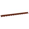 vidaXL Murupiire 50 pcs 102 x 4 x 4 cm Teras Rooste