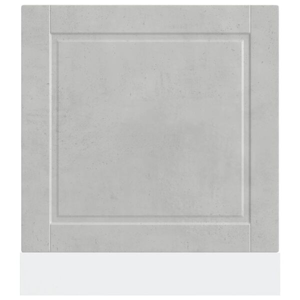 vidaXL n&otilde;udepesumasina paneel, Porto, betoonhall, 60x1,5x67 cm