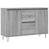 vidaXL puhvetkapp, hall Sonoma tamm, 101,5 x 35 x 70 cm, tehispuit
