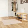 vidaXL Kild Tr&uuml;kk cream 100 x 100 cm Pol&uuml;ester ja PVC