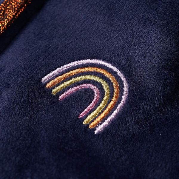 Laste kapuutsiga jakk, tumesinine, 140