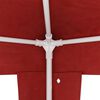vidaXL Pidutelgid Punane 400 x 300 x 255 cm PE ja teras
