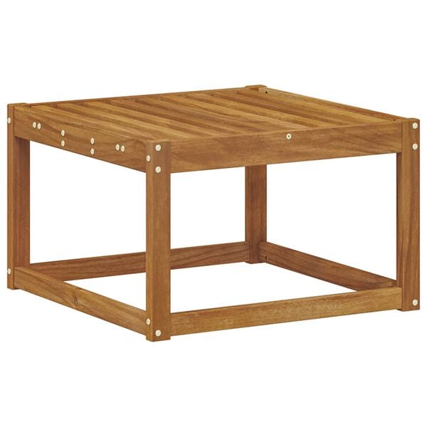 vidaXL V&auml;li jalatoed Tugev akatsiapuu Neutraalne 59 x 59 x 37 cm