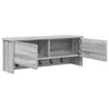 vidaXL Seinale kinnitatav riidepuu uksega Hall Sonoma 80 x 20 x 30 cm