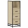 vidaXL vannitoakapp Sonoma tamm 35x37,5x100 cm insenerpuit