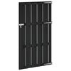 vidaXL Aia aed 100 x 180 cm WPC ja Alumiinium Must