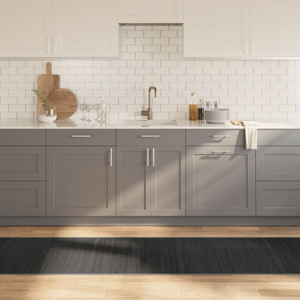 vidaXL vaip, ristkülikukujuline, hall, 70 x 500 cm, bambus