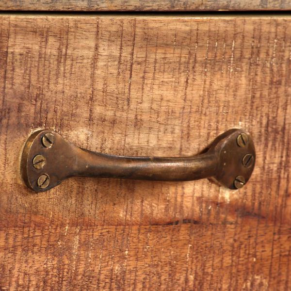 vidaXL telerialus, toekas puit, vanaaegne 118 x 30 x 40 cm