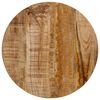 vidaXL kohvilaud, 35 x 35 x 45 cm, mangopuit ja raud