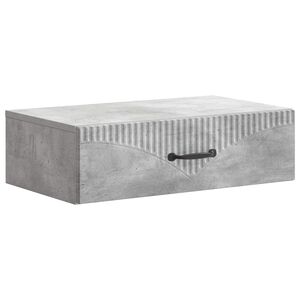 vidaXL Seinale kinnitatav k&uuml;lglaud Betoonhall 59 x 34,5 x 17 cm