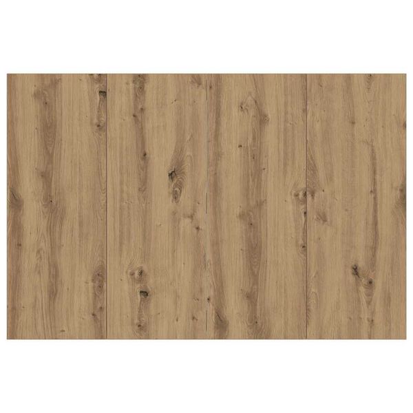 vidaXL voodipeatsi Artisan tamm 120x1,5x80 cm ehituspuit