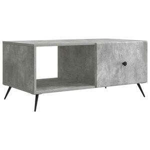 vidaXL Kohvilaud Betoonhall 90 x 50 x 40 cm Tehispuit