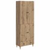 vidaXL Kapi Komplekt 2 pcs 66 x 34,5 x 95 cm Tehispuit