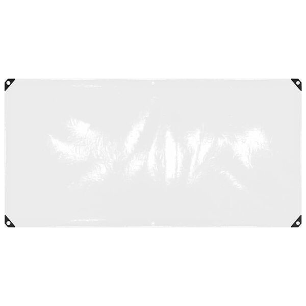 vidaXL Läbipaistev Present aasadega 1x2 m PVC