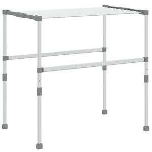 vidaXL pesukuivatusrest, 83 x (50-55) x (40-85) cm, alumiinium