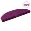 vidaXL trepimatid 30 tk 65 x 21 x 4 cm violetsed poolringikujulised suured