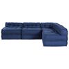 vidaXL Modulaarne diivan 4 pcs Indigo kangas