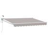vidaXL Elektriline L&uuml;kandvarikatus Helehall 3,5 x 2,5 m