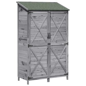 vidaXL Aiashed Hall 106 x 56 x 176,5 cm Tugev kuusepuit