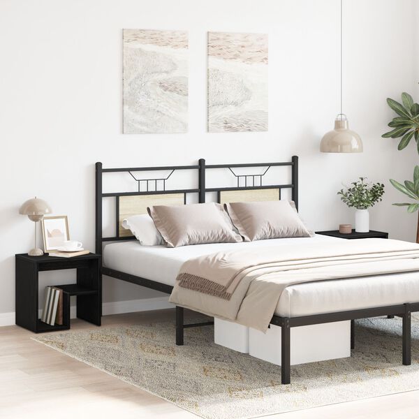 vidaXL &Ouml;&ouml;lambi kapp 2 pcs Must tamm 40 x 30 x 40 cm Tehispuit