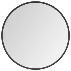 vidaXL seinapeegel, must, 60 cm