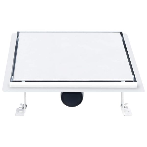 vidaXL du&scaron;i &auml;ravoolus&uuml;steem, kaks &uuml;hes kate, 28x28 cm roostevaba teras