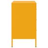 vidaXL &ouml;&ouml;kapid 2 tk, sinepikollane, 36x39x68 cm, teras
