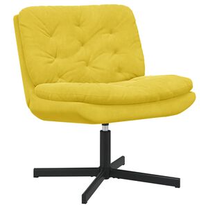 vidaXL P&ouml;&ouml;ratav l&otilde;&otilde;gastustool Kollane 63 x 75 x 76 cm Samet