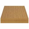 vidaXL Seinariiul ladustamisega 4 pcs Beež 50 x 23,5 x 4 cm Tehispuit