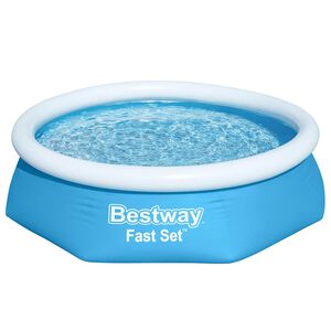 Bestway Fast Set täispumbatav bassein, ümmargune, 244 x 61 cm