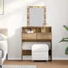 vidaXL Dressing Table k&auml;sit&ouml;&ouml;tamm 80 x 41 x 144.5 cm Tehispuit