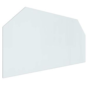 vidaXL Kaminaklaasi plaat L&auml;bipaistev 120 x 60 cm Klaas